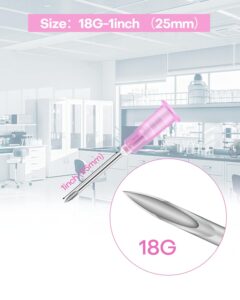 18 gauge 1 inch needle only 18 gauge 1 inch needle only