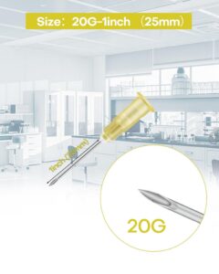 20 gauge 1 inch needle only