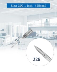 22 gauge 1 inch needle only
