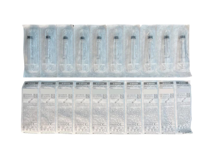 3ml syringe only 100 count blister pack