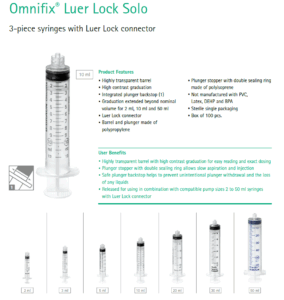 OMNIFIX 3ML SYRINGE ONLY