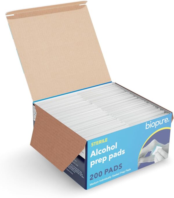 biopure alcohol pads