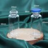 20ml Clear Glass Vials with Plastic-Aluminum Flip Caps and Rubber Injection Stoppers 20ml Clear Glass Vials with Plastic-Aluminum Flip Caps and Rubber Injection Stoppers