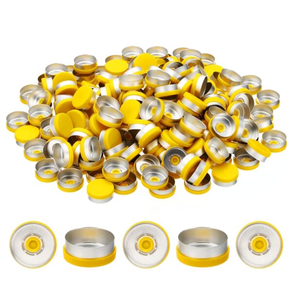 20mm Flip Off Vial Seals Yellow